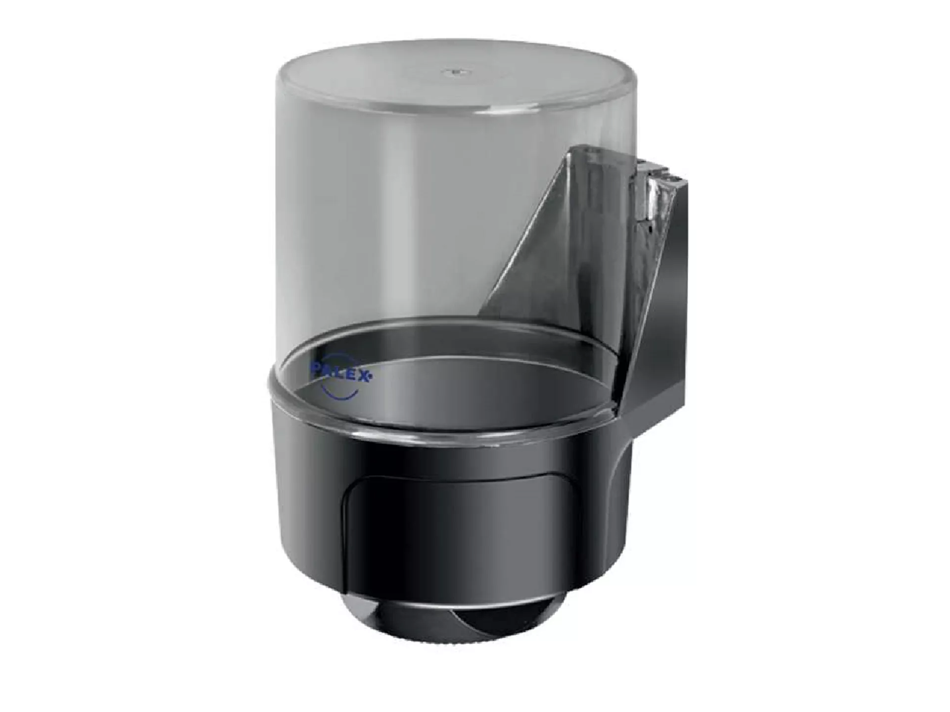 Heart Pull Paper Towel Dispenser Transparent Smoked