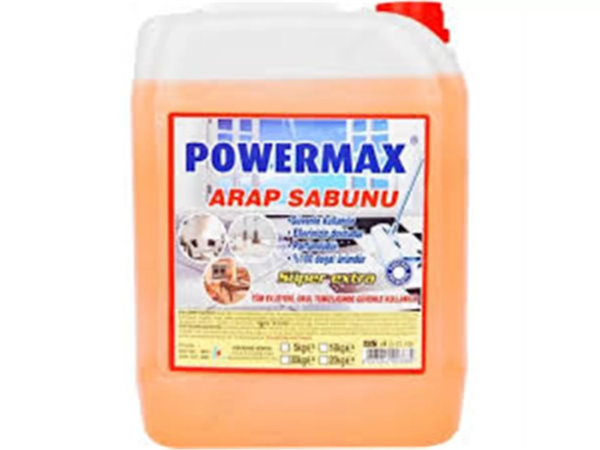 Powermax Sıvı Arap Sabunu 5 KG