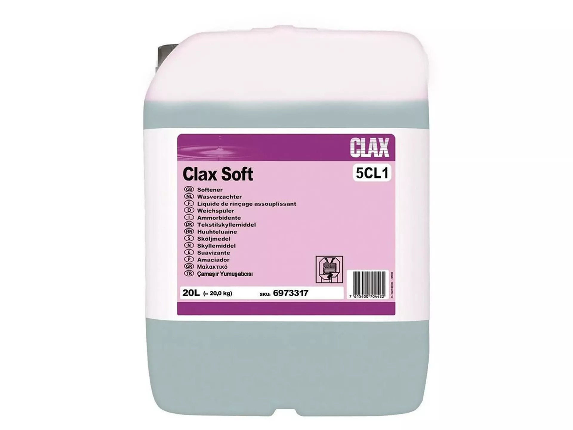 Clax Soft 5CL1 Fabric Softener 20 L