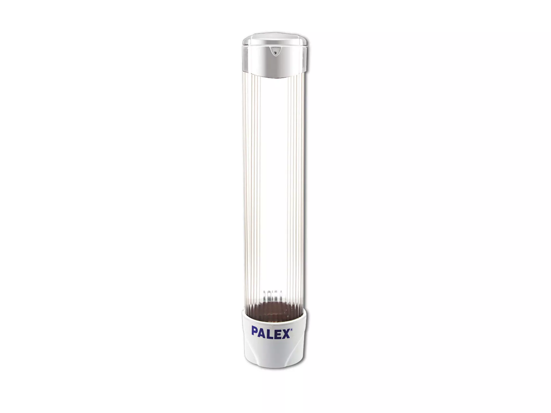 Plastic Cup Dispenser Screwed White
