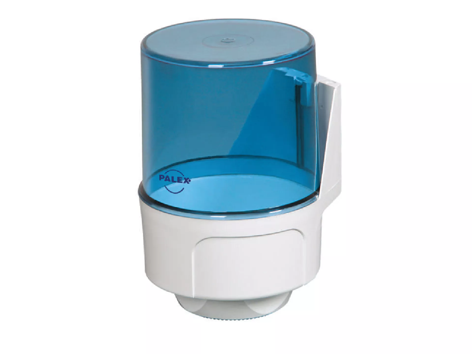Self-Pull Paper Towel Dispenser Transparent Blue