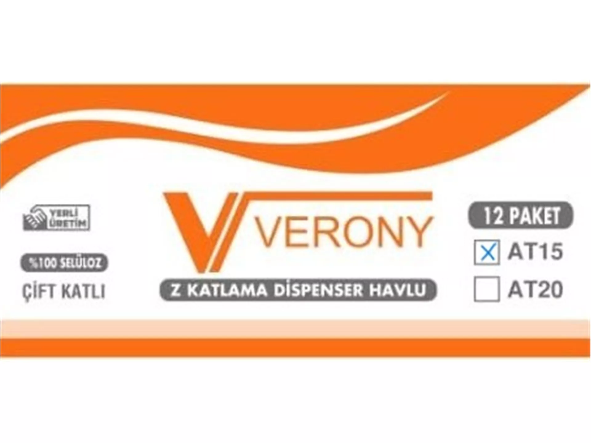 Verony Dispenser Z Towel 150 pcs