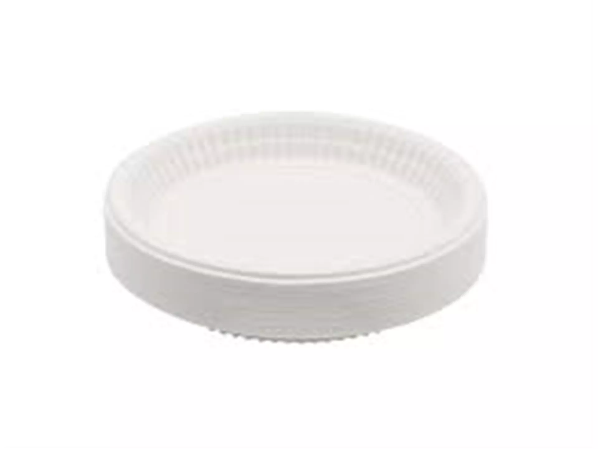 Plastic Plate 19cm 100 Pieces