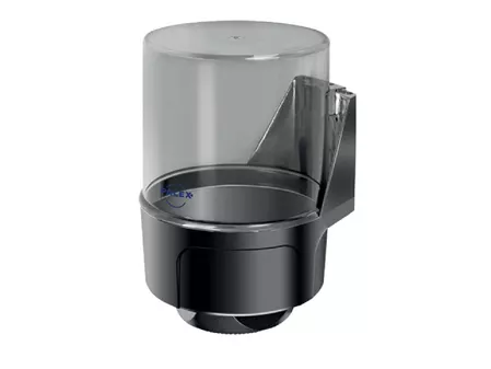 Heart Pull Paper Towel Dispenser Transparent Smoked
