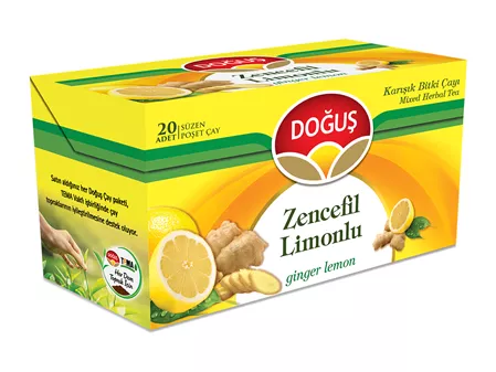 Чай Dogus с имбирем и лимоном
