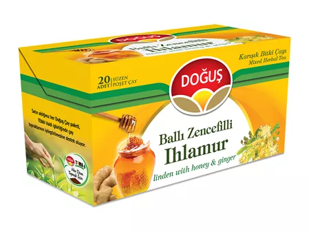 Чай из липы с медом и имбирем «Doğuş»