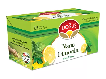 Чай Dogus Mint с лимоном