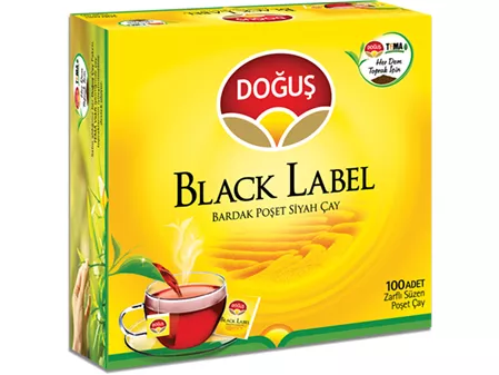 Doğuş Black Label Bardak Poşet Çay 100 Adet