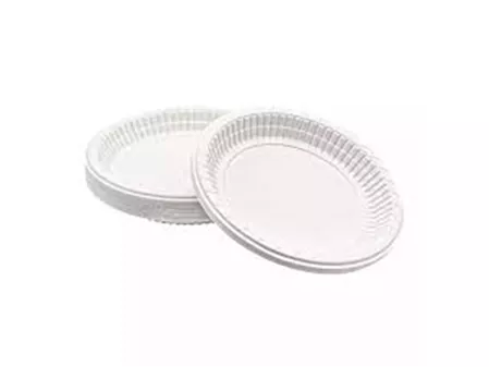 Plastic Plate 21cm 100 pcs