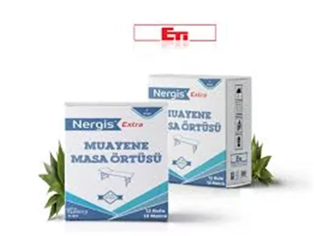 Nergis Muayene Masa Örtüsü